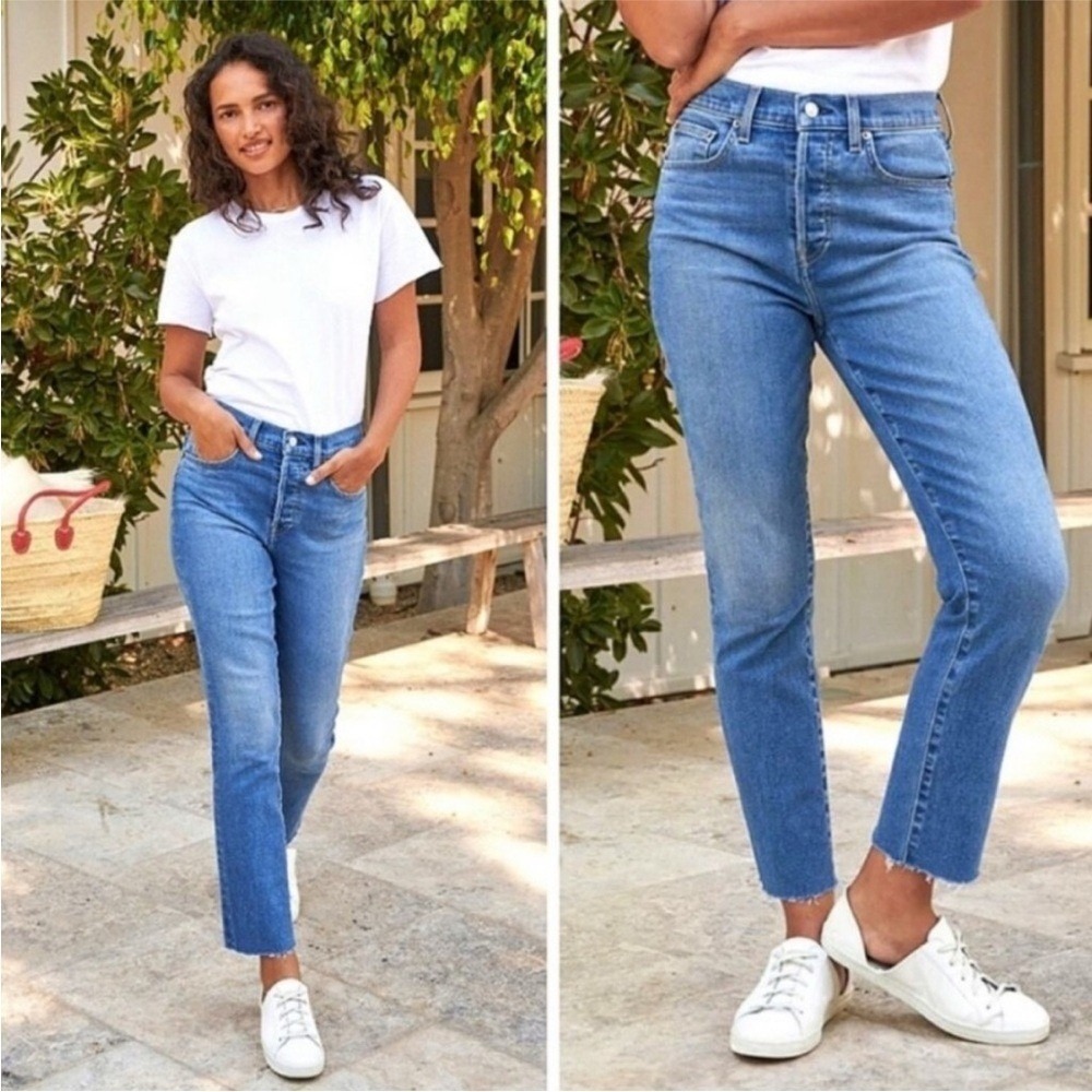 Frank & Eileen Cork Straight‎ Leg Jeans Size 27